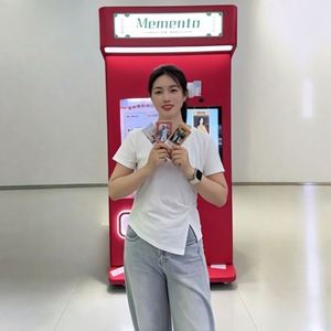 <b>Receipt</b> <b>Printer</b> AI Photo Booth Machine Selfie Touchscreen Photo Booth with <b>Printer</b> Custom Advertising Photo Booth - Product Image 3