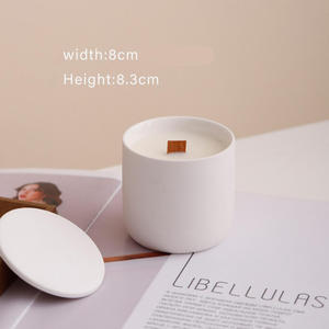 Bougies d'aromathérapie en cire de soja gaufrée de luxe de haute qualité, marque Lingka, vente en gros, très prisées pour la décoration de maisons de vacances - Product Image 6