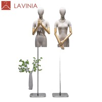 Mannequin de couture ajustable en fibre de verre (FRP) pour femme, modèle Lavinia, pour présentation de vêtements - Fabricant