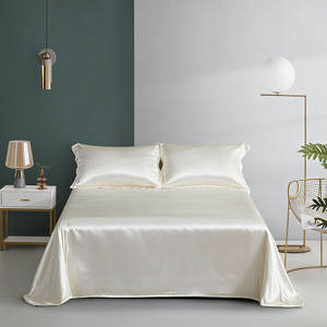 Ensemble <span class=keywords><strong>de</strong></span> literie en soie <span class=keywords><strong>de</strong></span> mûrier <span class=keywords><strong>de</strong></span> qualité supérieure, anti-acariens, <span class=keywords><strong>drap</strong></span> <span class=keywords><strong>de</strong></span> lit, housse <span class=keywords><strong>de</strong></span> couette - Product Image 1