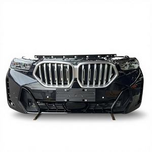 Kit <span class=keywords><strong>de</strong></span> Carrocería para Auto, Nuevo Parachoques Delantero <span class=keywords><strong>de</strong></span> Repuesto para <span class=keywords><strong>BMW</strong></span> <span class=keywords><strong>X6</strong></span> Serie G0630, Reparación <span class=keywords><strong>de</strong></span> Parachoques con Refuerzo <span class=keywords><strong>de</strong></span> Riel <span class=keywords><strong>de</strong></span> Plástico - Product Image 1