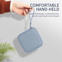 Étui de voyage portable en EVA écologique pour casque audio – Style simple et luxueux, fermeture éclair durable, multifonctionnel