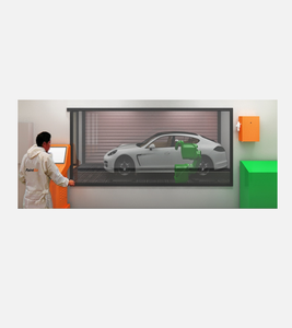 Cabina <span class=keywords><strong>de</strong></span> Pintura Automática Personalizada ONA, Cabina <span class=keywords><strong>de</strong></span> Pulverización Robótica con Dispositivo <span class=keywords><strong>de</strong></span> Pintura a Base <span class=keywords><strong>de</strong></span> Agua para <span class=keywords><strong>Pintar</strong></span> Automóviles - Product Image 2