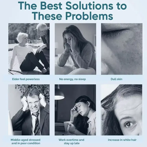 Suplementos Antienvejecimiento Ausreson OEM Trans Resveratrol NAD+ Berberina Ácido Hialurónico Uva 500mg Cápsulas de NAD - Product Image 3