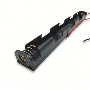 กล่องใส่แบตเตอรี่3AA กล่องพลาสติกพร้อมสายจูงสำหรับของเล่นไฟฉาย UM-3 No.5เคสใส่แบตเตอรี่ AA - Product Image 1