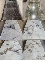 Lámina Plancha de Mármol PVC UV Decorativa para Interiores de 2mm/3mm 4*8 1220*2440mm Alternativas y Sustitutos del Mármol