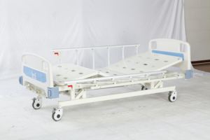 Новая разработка: стальная кровать для пациентов Fuda, модель A-2-2, 3 функции, низкая цена. - Product Image 4