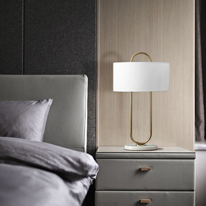 High Quality Modern Customized Marble Base Metal Electric <strong>Table</strong> <strong>Lamp</strong> with Dimmable Feature for Bedroom Premium <strong>Lighting</strong> - Product Image 4