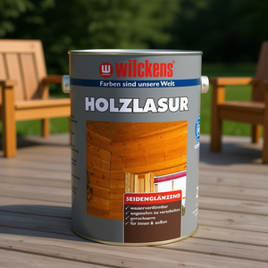 Wilckens Holzlasur Seidenglnzend 2.5 Litres Pour l'intérieur et l'extérieur - Product Image 2