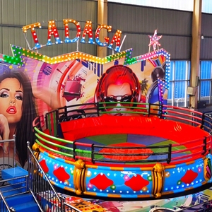 Ali anh em công viên trò chơi máy trong nhà/ngoài trời sợi thủy tinh tagada sàn nhảy cho công viên giải trí trung tâm mua sắm công viên phiêu lưu - Product Image 6