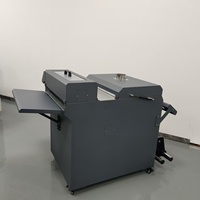 Imprimante DTF manuelle Hybons, nouvelle, 60 cm, double tête, avec secoueur de poudre, impression DTF 602c, transferts, 2200W, machine d'impression de t-shirts DTF