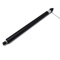 IP65 12V aktuator linier Tubular listrik 16 inci Stroke 22 Lbs Force penggunaan pertanian luar ruangan Motor DC permanen 16 inci
