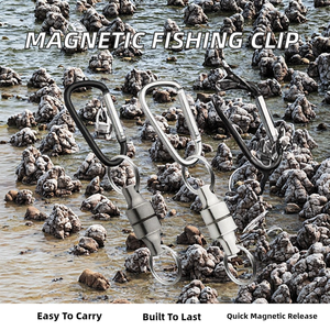 Clip Magnético Portátil <span class=keywords><strong>de</strong></span> Silicona ABS <span class=keywords><strong>para</strong></span> <span class=keywords><strong>Pesca</strong></span>, Hebilla <span class=keywords><strong>de</strong></span> Liberación Rápida, Soporte Magnético Fuerte Antipérdida <span class=keywords><strong>para</strong></span> <span class=keywords><strong>Pesca</strong></span> <span class=keywords><strong>de</strong></span> Bagre y <span class=keywords><strong>Pesca</strong></span> en Hielo - Product Image 2