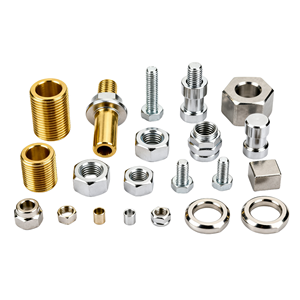 Pièces métalliques usinées CNC, tournage sur mesure, perçage, petites pièces de tour, usinage par électroérosion à fil, prototypage rapide pour l'usinage, économique - Product Image 1