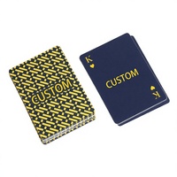 Jeu de cartes à jouer personnalisé de haute qualité, écologique et recyclable, en papier mat durable, avec boîte rigide, pour fêtes de famille
