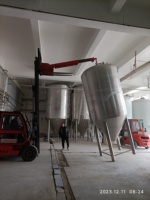 Fermenteur Unitank 2000L 4000L pour brasserie artisanale et cuve à double enveloppe en acier inoxydable