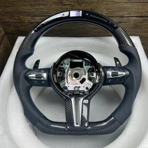 <span class=keywords><strong>Volante</strong></span> de cuero LED de fibra de carbono personalizado de fábrica para BMW F10 F20 F30 E90 M3 M5 F11 F32 F36 F31 F25 F80 F82 Sport Edition - Product Image 5