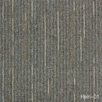 Revêtement de sol en moquette bureau PP commercial Design moderne Support carré en bitume Carreaux de moquette rembourrés pour usage domestique