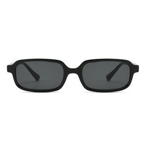 Lunettes de soleil carrées en PC de haute qualité et tendance pour hommes et femmes, verres optiques UV400, monture noire, marque KXH pour la <span class=keywords><strong>protection</strong></span> solaire - Product Image 4