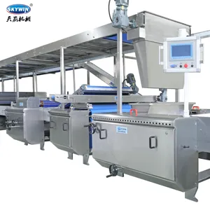 New High Productivity Big Capacity Factory Price Fully Automatic Chocolate Biscuit Cookie Making Machine 100-2000kgs/Hour