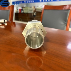Raccordo Esagonale per Tubi in Acciaio Inox 304 316L di Grado Alimentare, Connettore Personalizzabile - Product Image 3