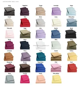 Ensemble de draps de lit brodés de luxe de haute qualité à prix avantageux, fabriqué en Chine, série 400TC, microfibre, ensemble de literie 4 pièces - Product Image 6