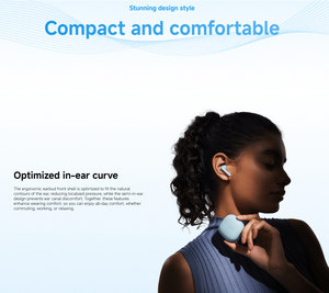 Audífonos REDMI Buds 8 Active originales con diseño semi-in-ear, más de 20 horas de reproducción, llamadas nítidas con micrófonos duales. - Product Image 2