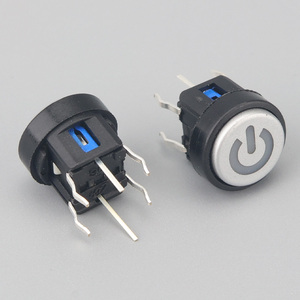 10x10 mét chiếu sáng mini Tactile chuyển 4 pin tact chuyển đổi với LED SMD thiết bị đầu cuối tùy chỉnh biểu tượng khác nhau Nút mũ - Product Image 3