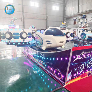 Al Aire Libre nuevo pequeño Thunder Fighter Jet equipo de entretenimiento pista Drift Car parque infantil para la venta - Product Image 5