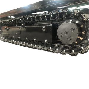 Sasis Crawler Hidrolik dengan <span class=keywords><strong>Undercarriage</strong></span> Baja Bertulang untuk Pengangkutan Khusus 1-8 Ton - Product Image 6