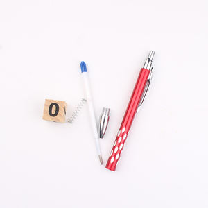 Innovador Bolígrafo Retráctil de Metal con Impresión Digital Redonda - Product Image 6