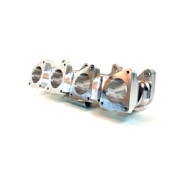 Factory Price CNC Machined Billet Aluminum & Stainless Steel 90mm Individual Throttle Body Adapter 20V 4AG to 1.6L NA Head