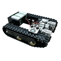 Châssis de transport agricole robotisé électrique de 0,5 tonne à chenilles en caoutchouc télécommandé à vendre