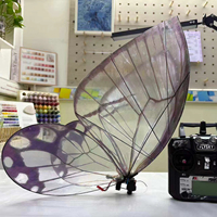 Dron Profesional JIN PENG con LED, Diseño de Mariposa Biónica, Alas Desmontables para Decoración Romántica de Bodas