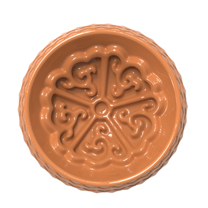 Comedouro Lento de Cerâmica Personalizado OEM/ODM para Cães, Comedouro Interativo Antiderrapante Pesado, Tigela de Cerâmica para Lamber para Cães de Pequeno e Médio Porte - Product Image 2