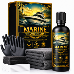 Revêtement céramique marin résistant à l'eau salée et au lavage aquatique, bouclier anticorrosion pour l'entretien des yachts et des bateaux 50ml - Product Image 1
