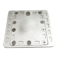Haute luminosité filaire LED goujons de route mise à niveau Structure IP68 étanche en aluminium solaire marqueur de route sécurité routière extérieure