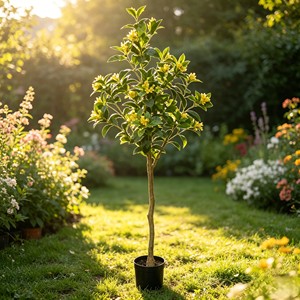 Fragrant-looking artificial <b>sweet</b> osmanthus branch with clustered tiny blooms for moon festival & tea table decor - Product Image 6