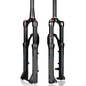Horquilla de Suspensión de Aire de Aleación de Magnesio para <span class=keywords><strong>Bicicleta</strong></span> MTB/Fat Bike de 26, 27.5 y 29 Pulgadas, Ajustable con Eje Pasante para BMX - Product Image 1