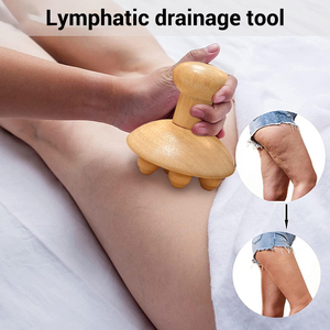 Bodyfree OEM herramientas de masaje de madera personalizadas masajeador corporal de madera de mano, herramienta de madera para liberación muscular pequeña - Product Image 5