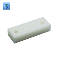 Composants mécaniques personnalisés durables usinés CNC OEM, plaque d'installation en plastique POM Nylon, tampon de butée, joint d'étanchéité