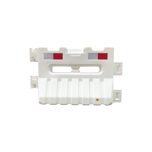 Barrière de sécurité routière en plastique HDPE durable, remplie d'eau, pour la construction, vente en gros d'usine - Product Image 1