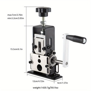 Machine à dénuder les fils de <span class=keywords><strong>ferraille</strong></span> portable The HobbyWorker, Dénudeur de câbles à manivelle pour le recyclage des fils - Product Image 5