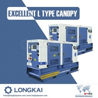 Groupe électrogène diesel Fuan Longkai 300 kW avec alternateur Stamford, contrôleur Deepsea