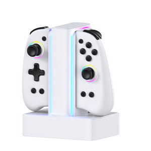 Petits accessoires originaux de base quatre en un avec nouvelle charge de poignée de commutateur pour manettes et contrôleurs de jeu - Product Image 1