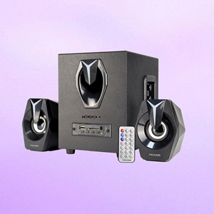 Microlab Stylish 7colour LED 2.1 stereo Loa răng Xanh g100bt cho chơi game - Product Image 6