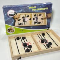 Schnelles Sling Puck Spiel Desktop Battle Brettspiel Family Tabletop Sling shot Sport Winner Brettspiel
