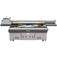 Impresora UV LED de Formato Grande UV2513 con Cabezal Ricoh Gen5 Gen6 para Vidrio de Puerta, Lámina de PVC