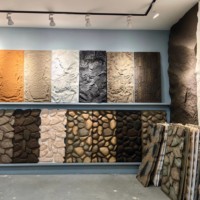 Offre Spéciale : Panneau Mural en PU au Design 3D Moderne, Étanche et Anti-humidité, Facile à Nettoyer, Idéal pour les Murs Extérieurs d'Appartements
