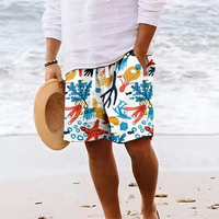 Shorts de surf personnalisés en gros, maillots de bain de luxe pour l'été, vêtements de plage, shorts décontractés pour hommes